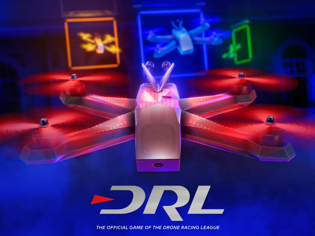 This is an online drone racing 