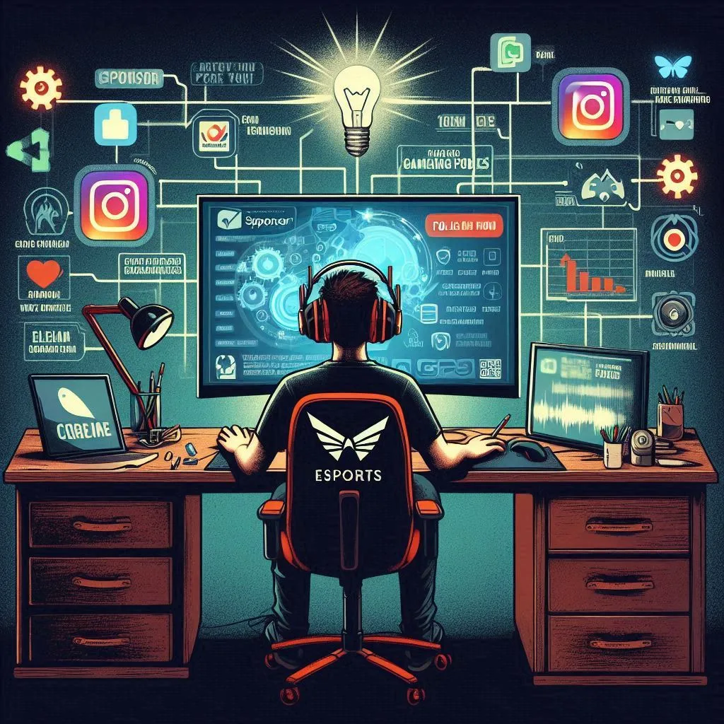 Securing Sponsorship as an Online Gamer