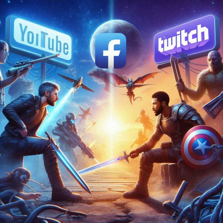 The Battle of Gaming Streaming Platforms: YouTube vs. Facebook vs. Twitch
