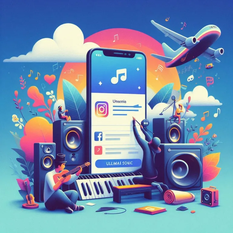Uploading your own music to Instagram and Facebook's music library