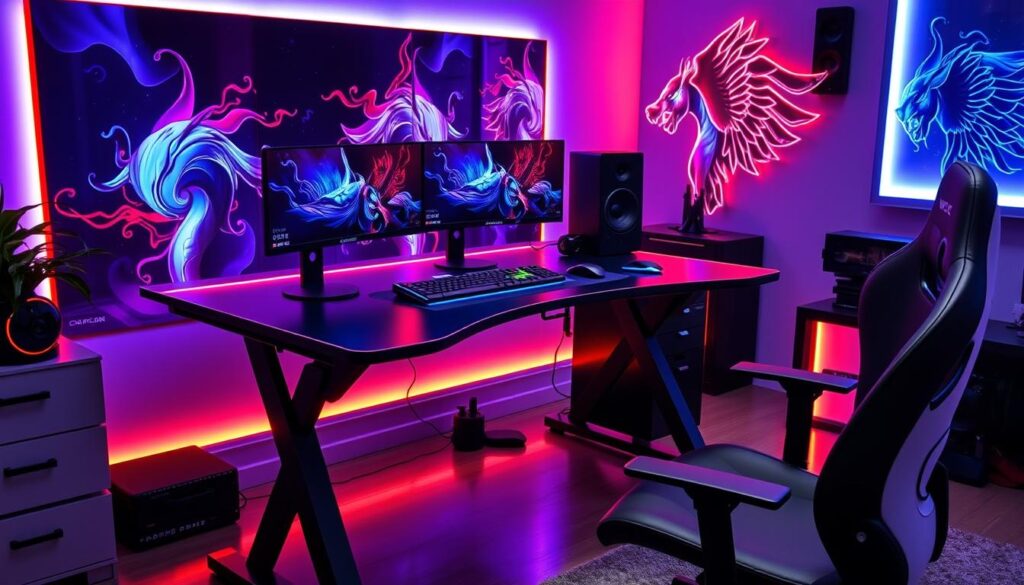Experience the LivTab Gaming Desk Difference