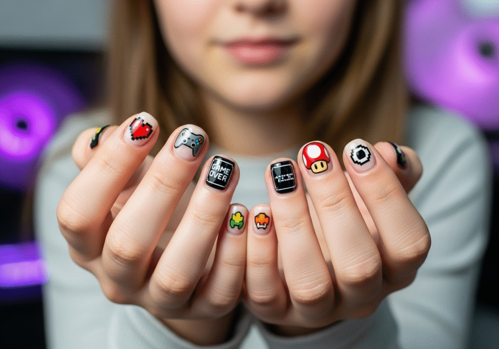 Why Gaming Nails Are Trending Among Girls