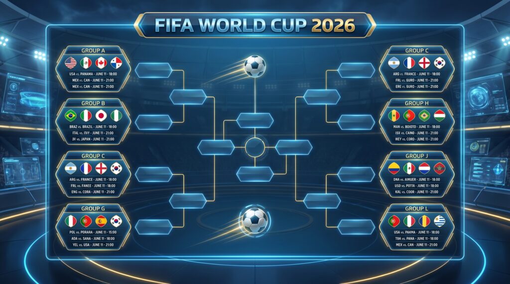 FIFA World Cup 2026 Group Stage Schedule