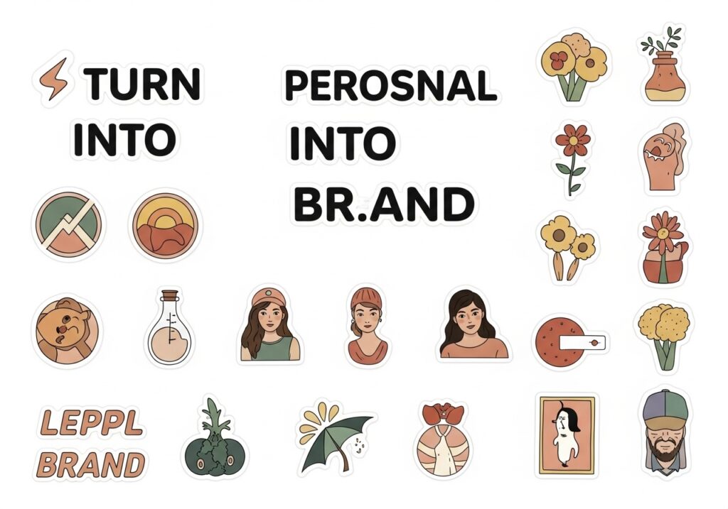 Turning Stickers Into a Personal Brand